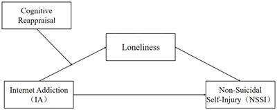 Relationship between adolescent internet addiction and adolescent non-suicidal self-injury: a moderated mediation model